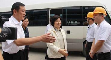 Provincial Party Committee Secretary Sun Chunlan and Governor Huang Xiaojing visited Xinsen Carbon I
