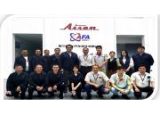 The delegation of XINSEN visited Aisan (AFA) to engage in advanced study in TPS 
